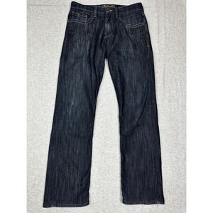 34 Heritage Courage Jeans 30x34 (Hemmed to 30") Dark Wash Mid Rise Straight